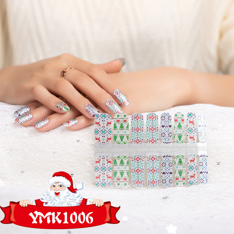 Nail Stickers Snowflake Nail Decals Christmas Nail Stickers