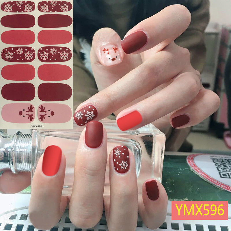 Christmas nail stickers