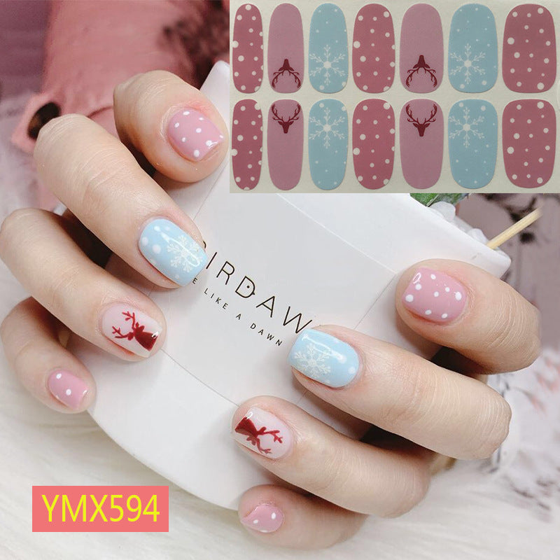 Christmas nail stickers