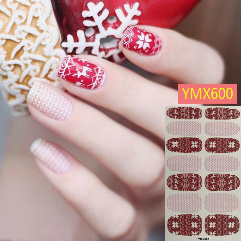 Christmas nail stickers