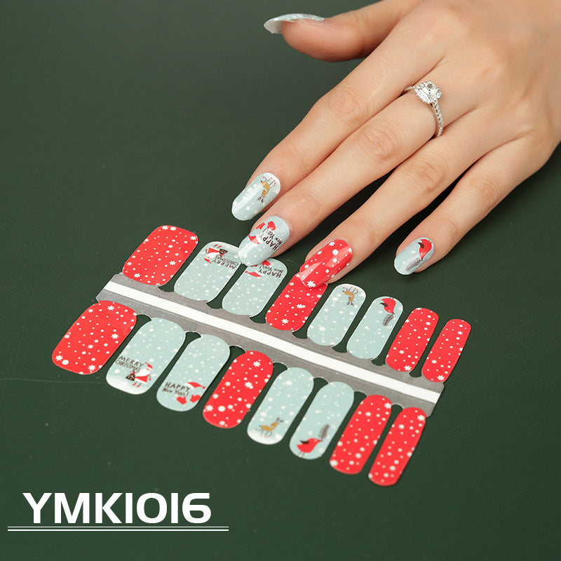 Nail Stickers Snowflake Nail Decals Christmas Nail Stickers