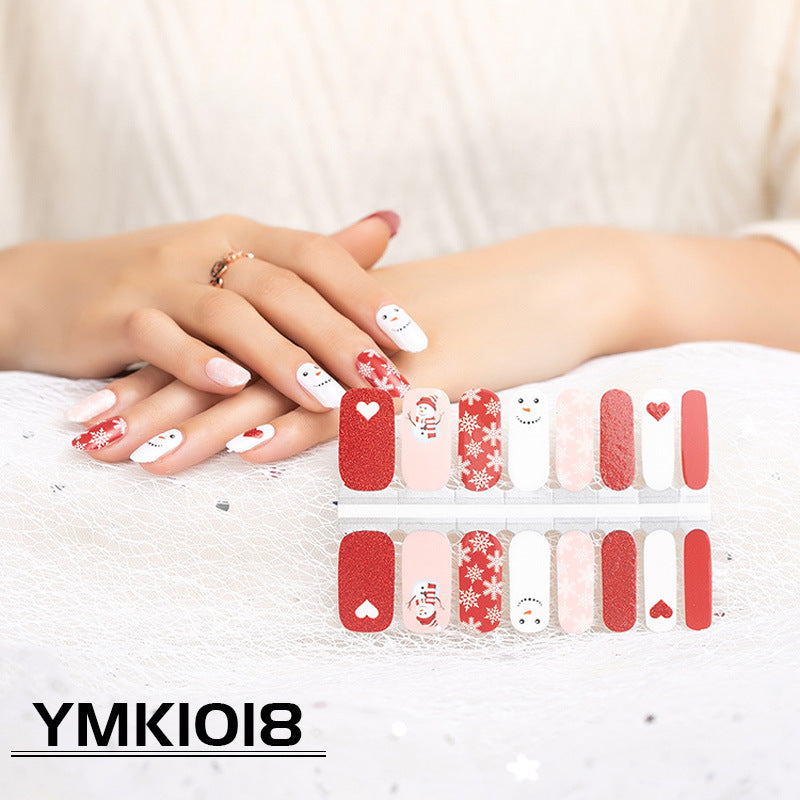 Nail Stickers Snowflake Nail Decals Christmas Nail Stickers