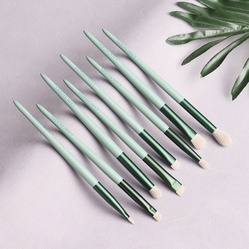 Beauty Tools Green 13pcs Makeup Brush Set Foundation Brush Eye Brush