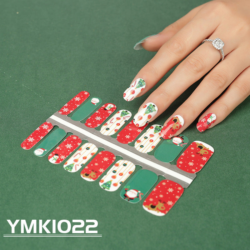 Nail Stickers Snowflake Nail Decals Christmas Nail Stickers