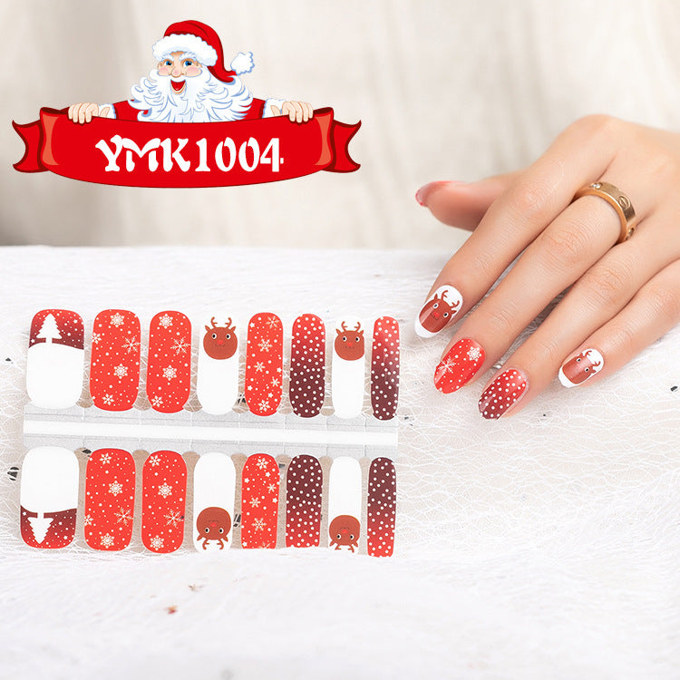 Nail Stickers Snowflake Nail Decals Christmas Nail Stickers