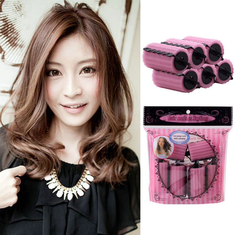 Hair Curler Household Hair Roller Does Not Hurt Hair Fringe Curler Female Sponge Hair Curler